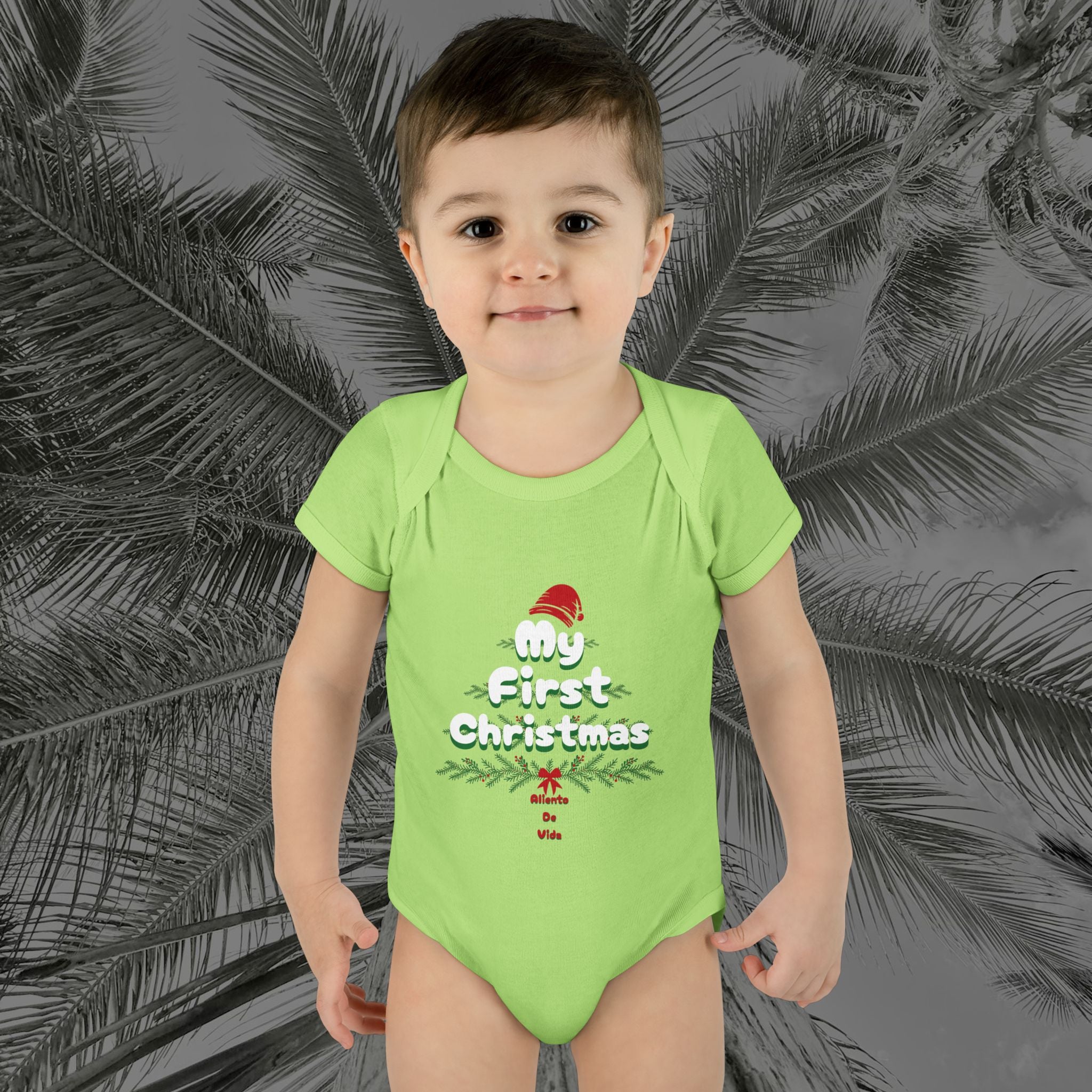 Tiny Claus in Training - (UNISEX) Baby Bodysuit / Infant Onesie - Aliento De Vida