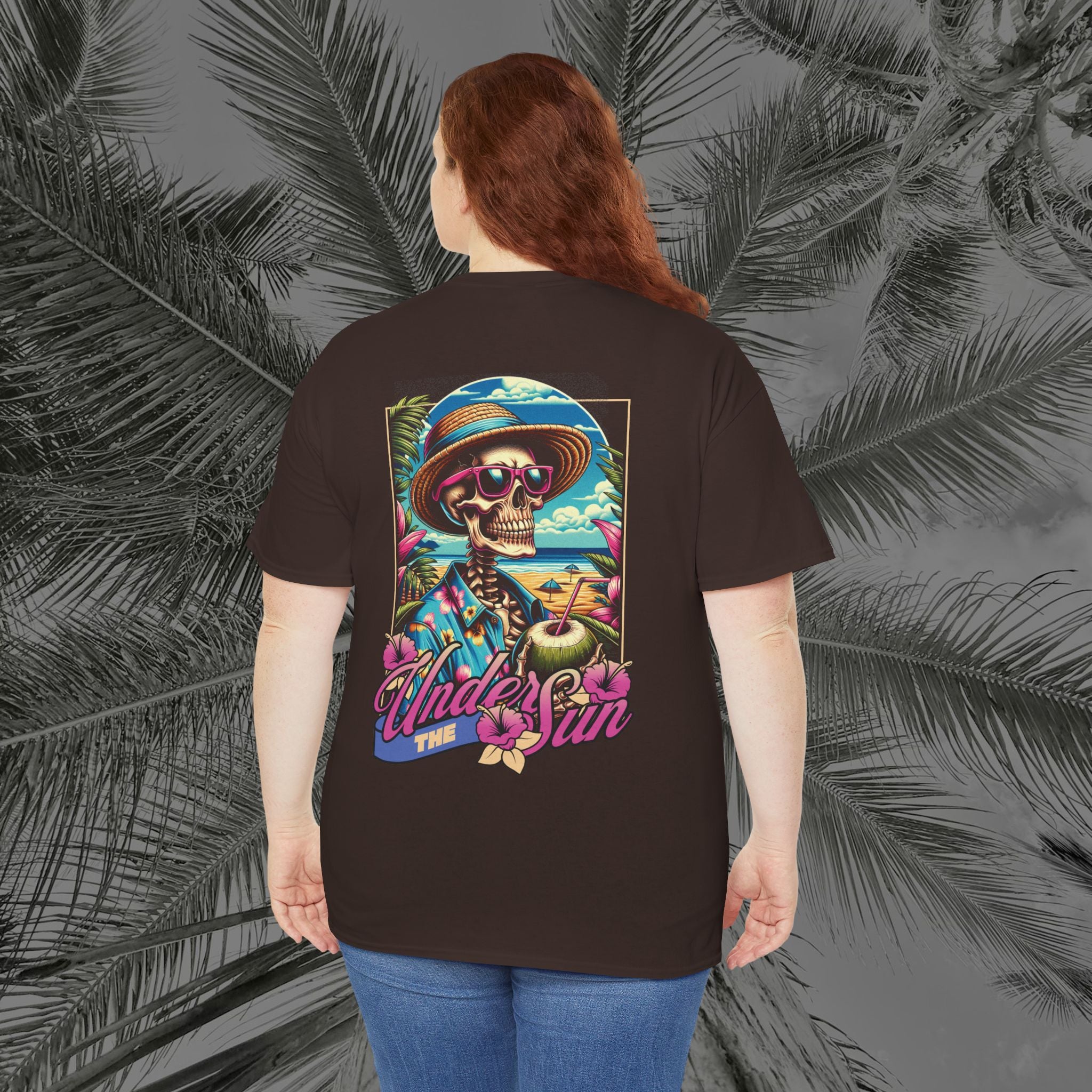 Resting Beach Face - (UNISEX) Heavy Cotton Tee - Aliento De Vida