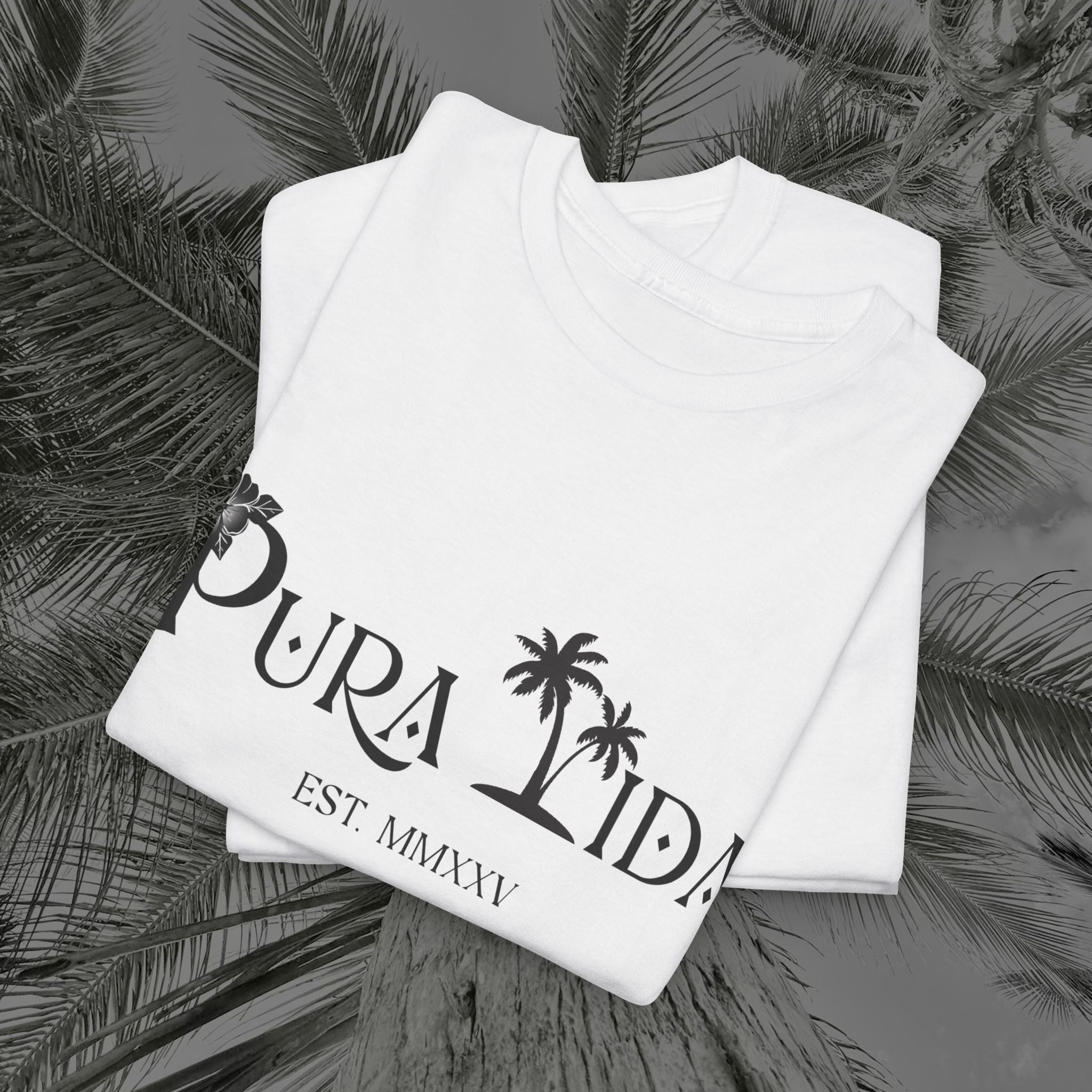 Isla Vibrante - PR COLLECTION - (UNISEX) Heavy Cotton Tee - Aliento De Vida