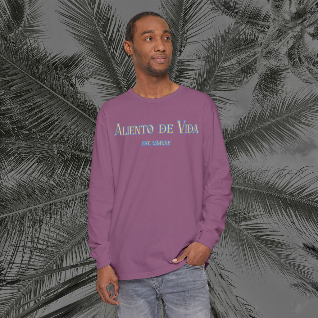 Ocean Motion - (UNISEX) Long Sleeve T-Shirt - Aliento de Vida