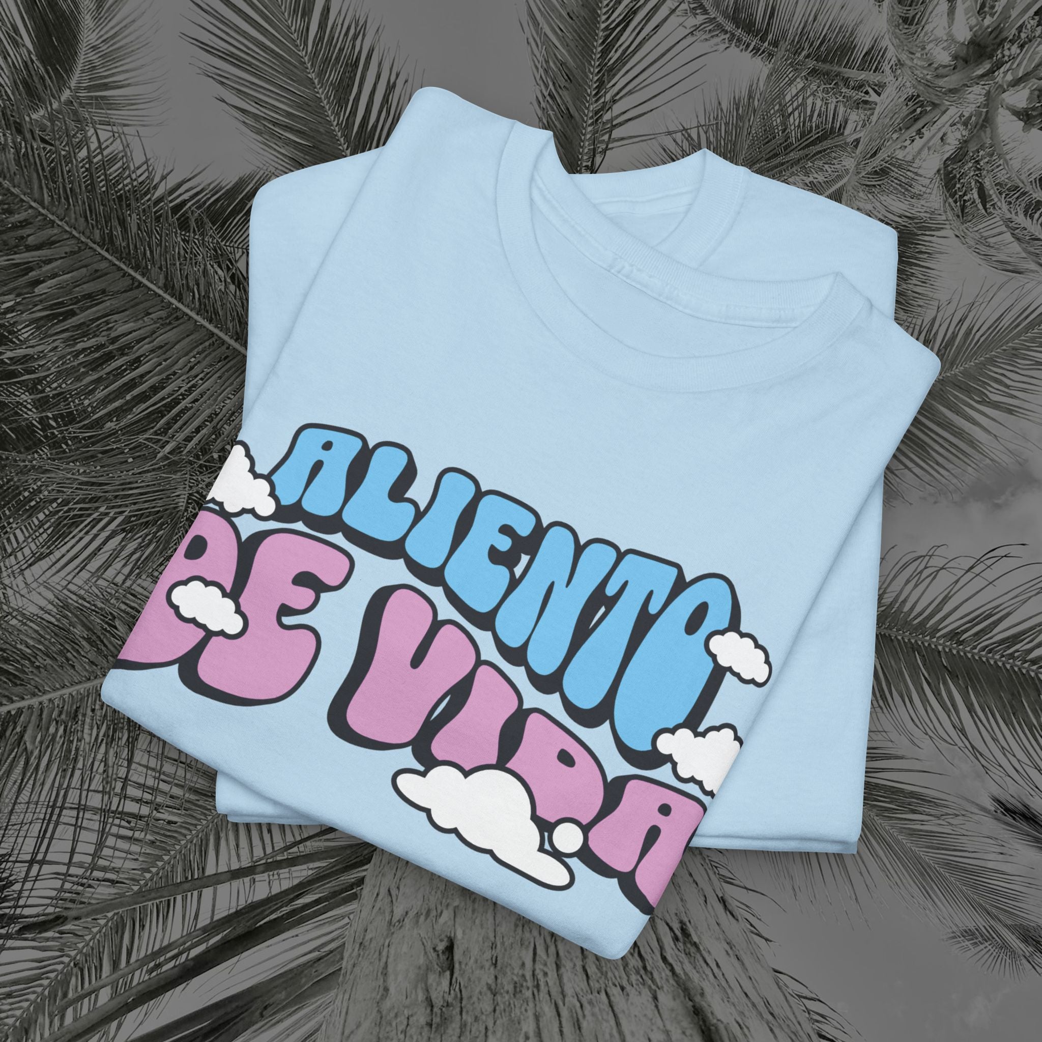 Clouds #3 - (UNISEX) Heavy Cotton T-Shirt - Aliento De Vida
