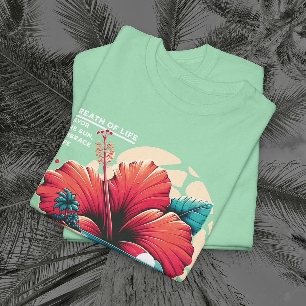 Breath Of Paradise - (UNISEX) Heavy Cotton T-Shirt - Aliento De Vida