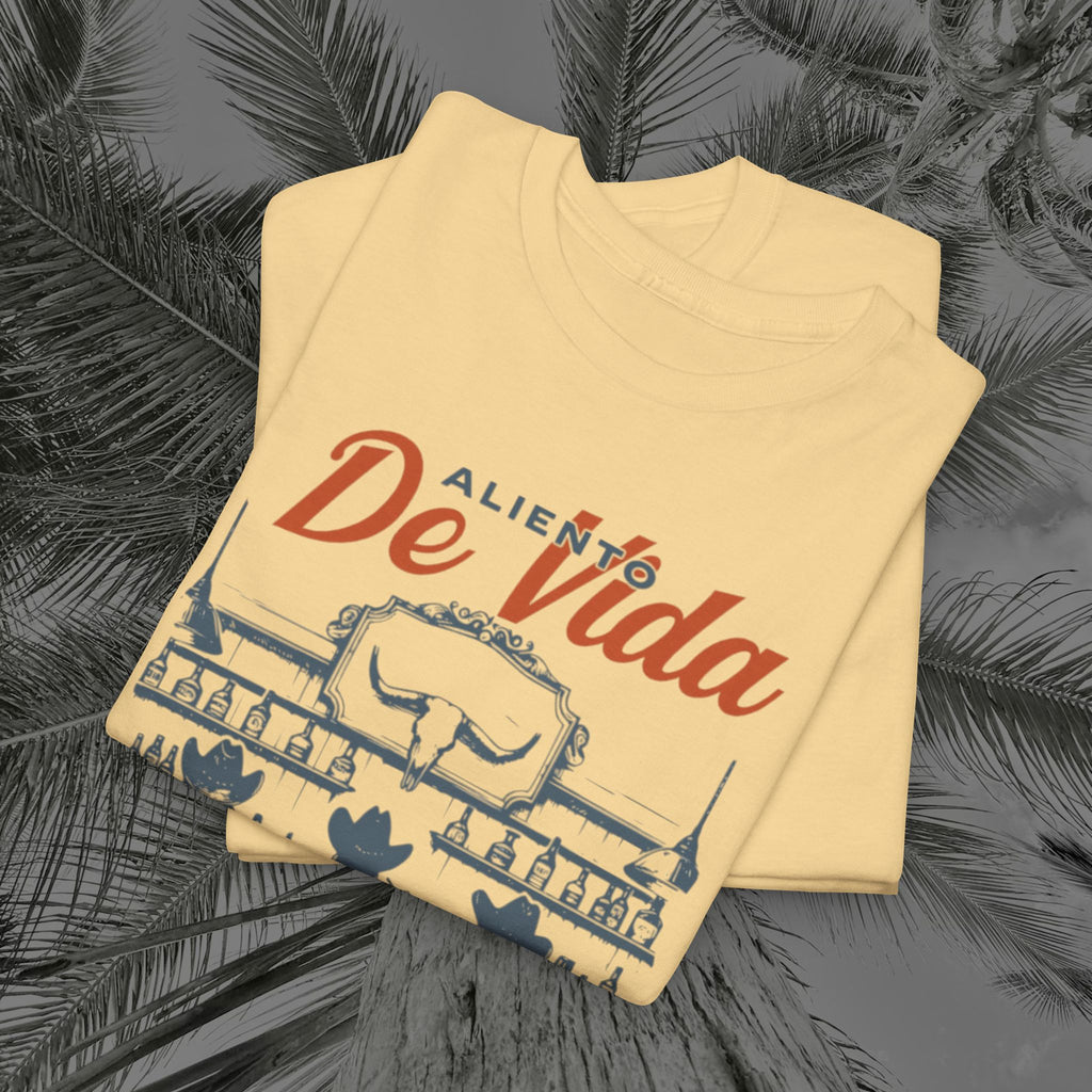 Let's Have A Drink - (UNISEX) Heavy Cotton T-Shirt - Aliento De Vida