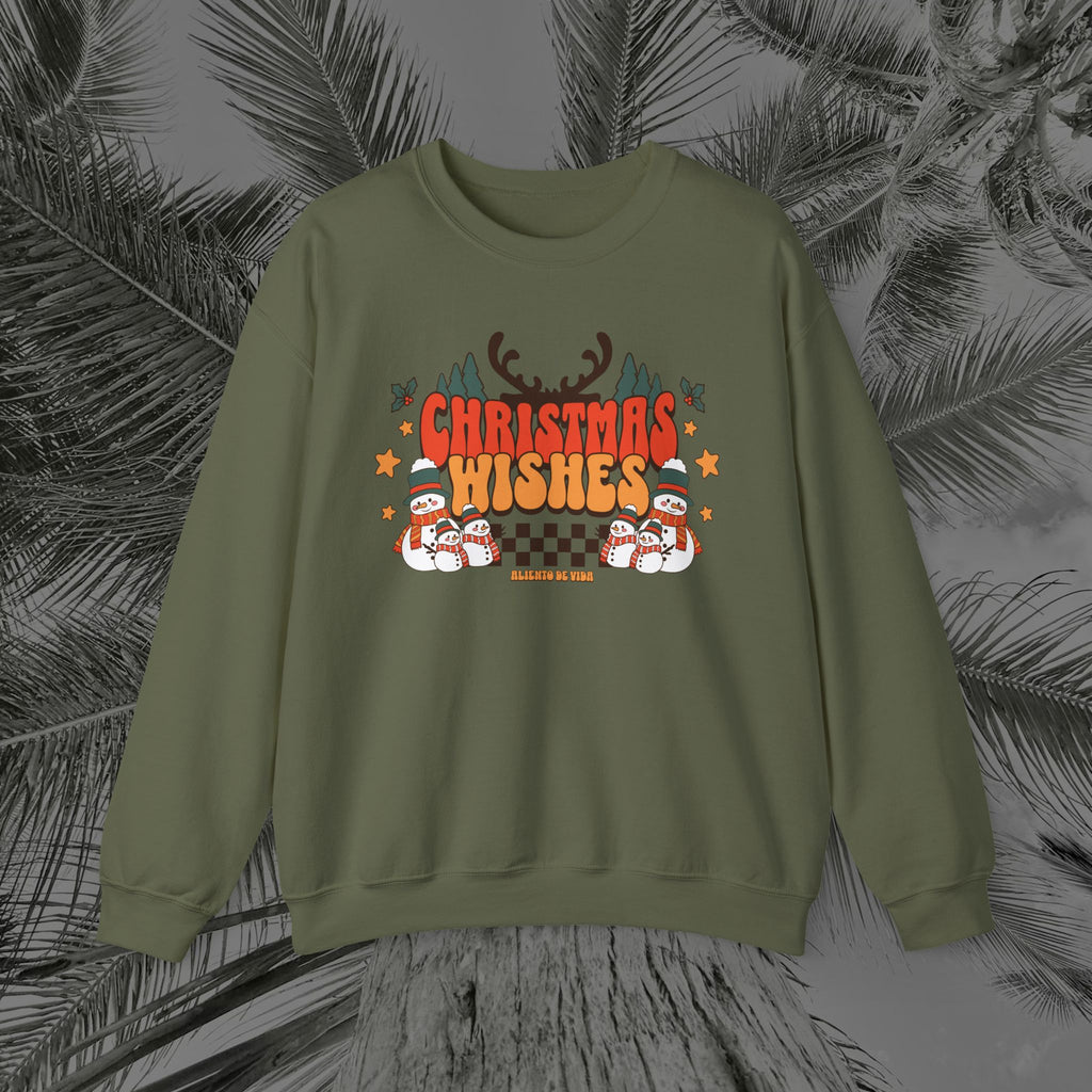 Chillin’ With My Snowmies - (UNISEX) Cozy Crewneck Sweatshirt - Aliento De Vida