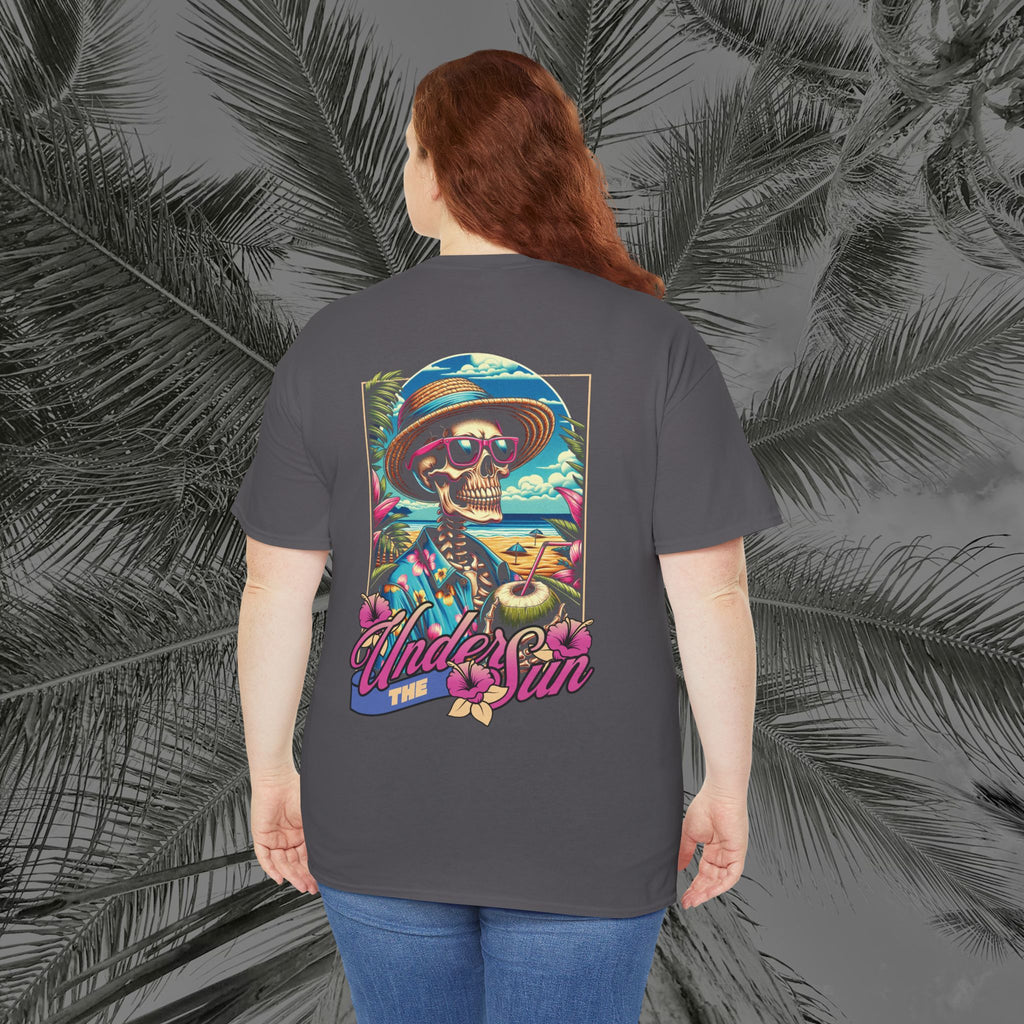 Resting Beach Face - (UNISEX) Heavy Cotton Tee - Aliento De Vida