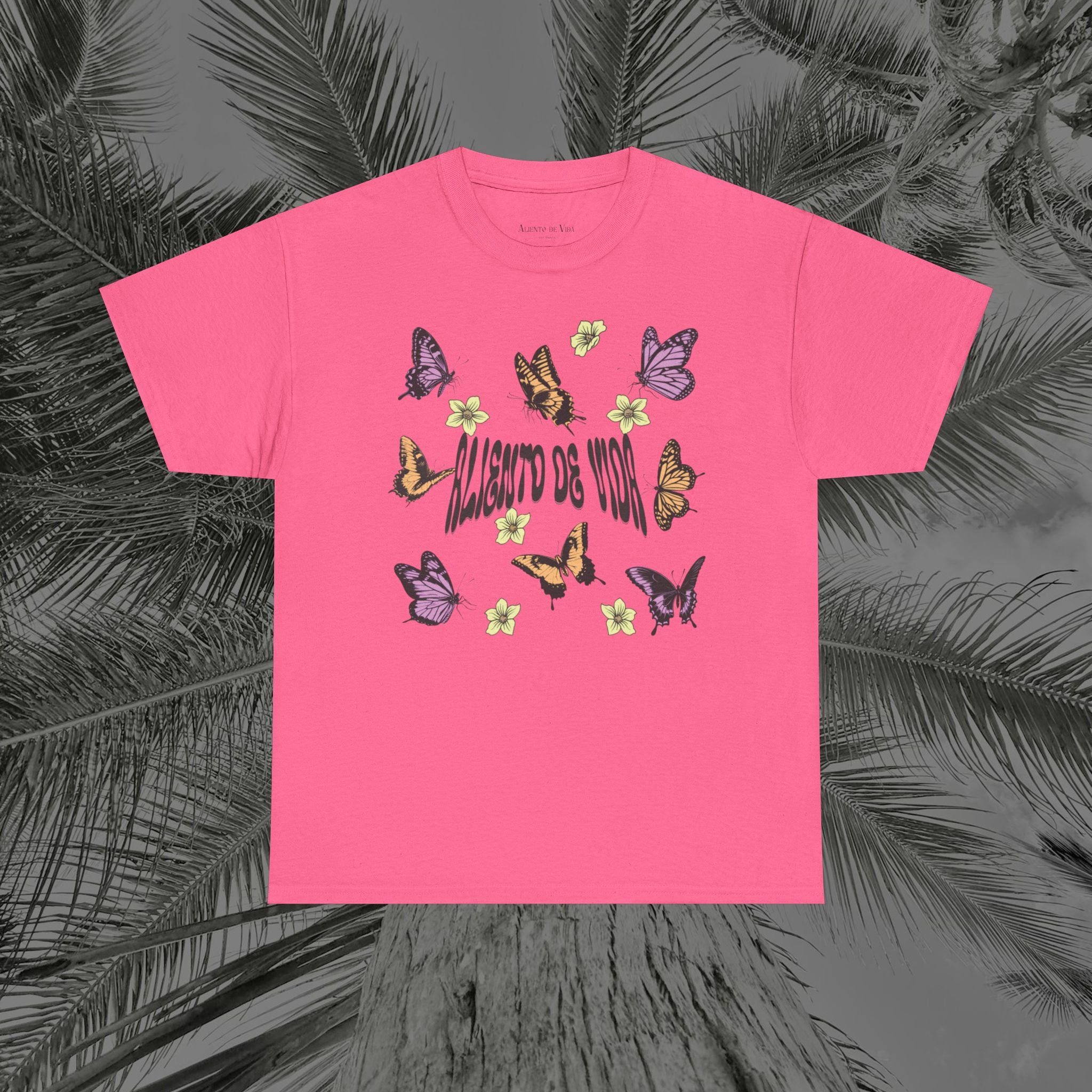 Butterfly Effect - (UNISEX) Heavy Cotton T-Shirt - Aliento De Vida