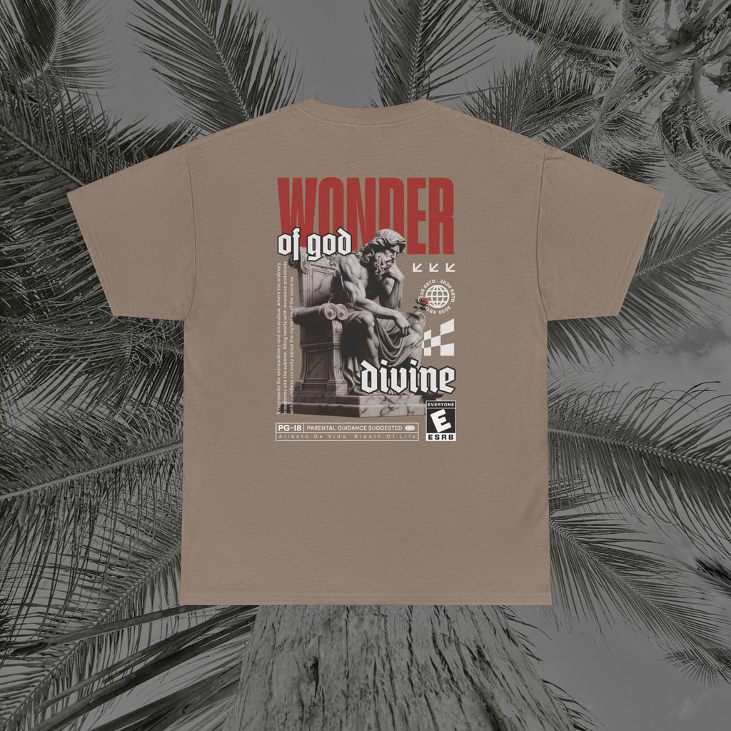 Throne of the Divine - (UNSEX) Heavy Cotton T-Shirt - Aliento De Vida