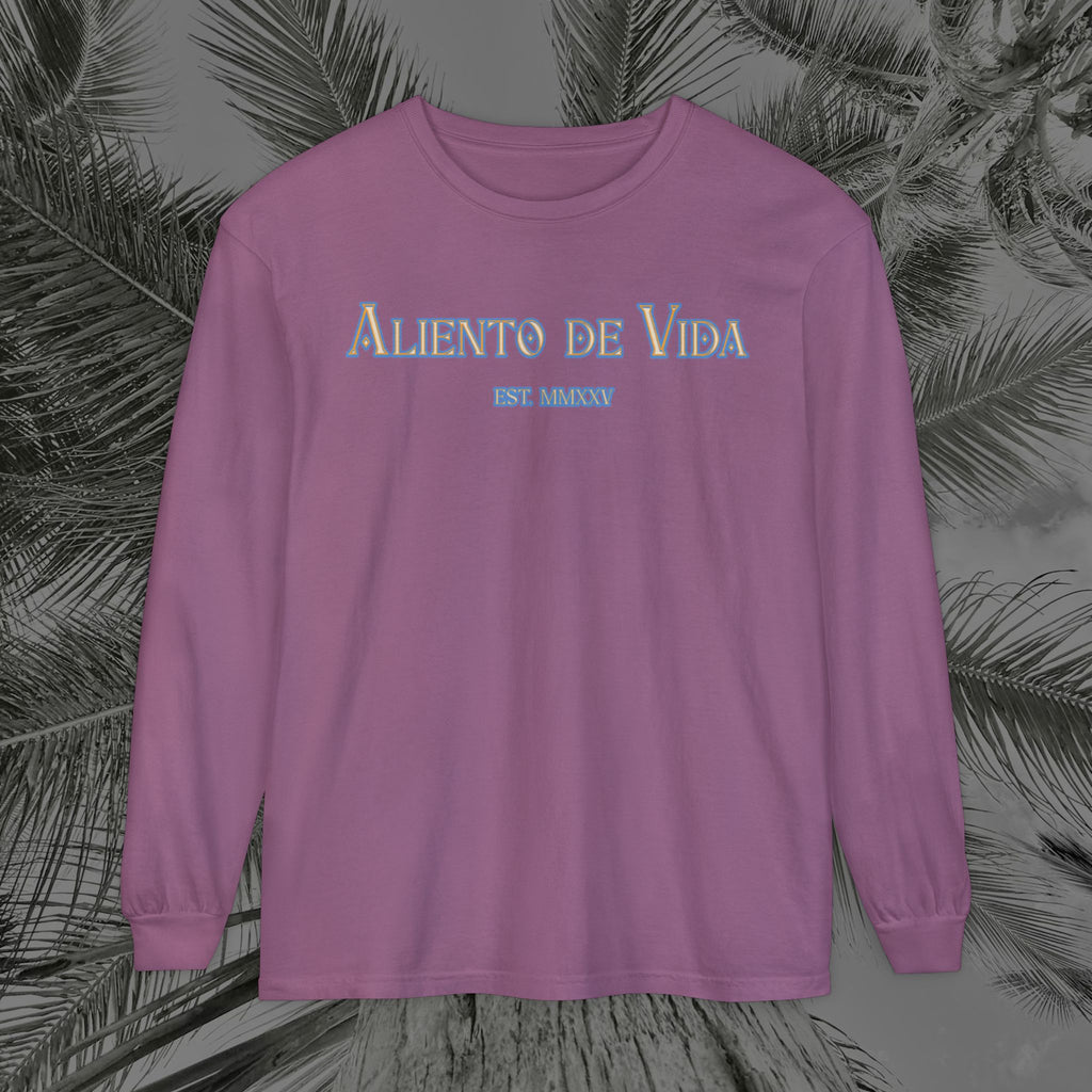 Ocean Motion - (UNISEX) Long Sleeve T-Shirt - Aliento de Vida