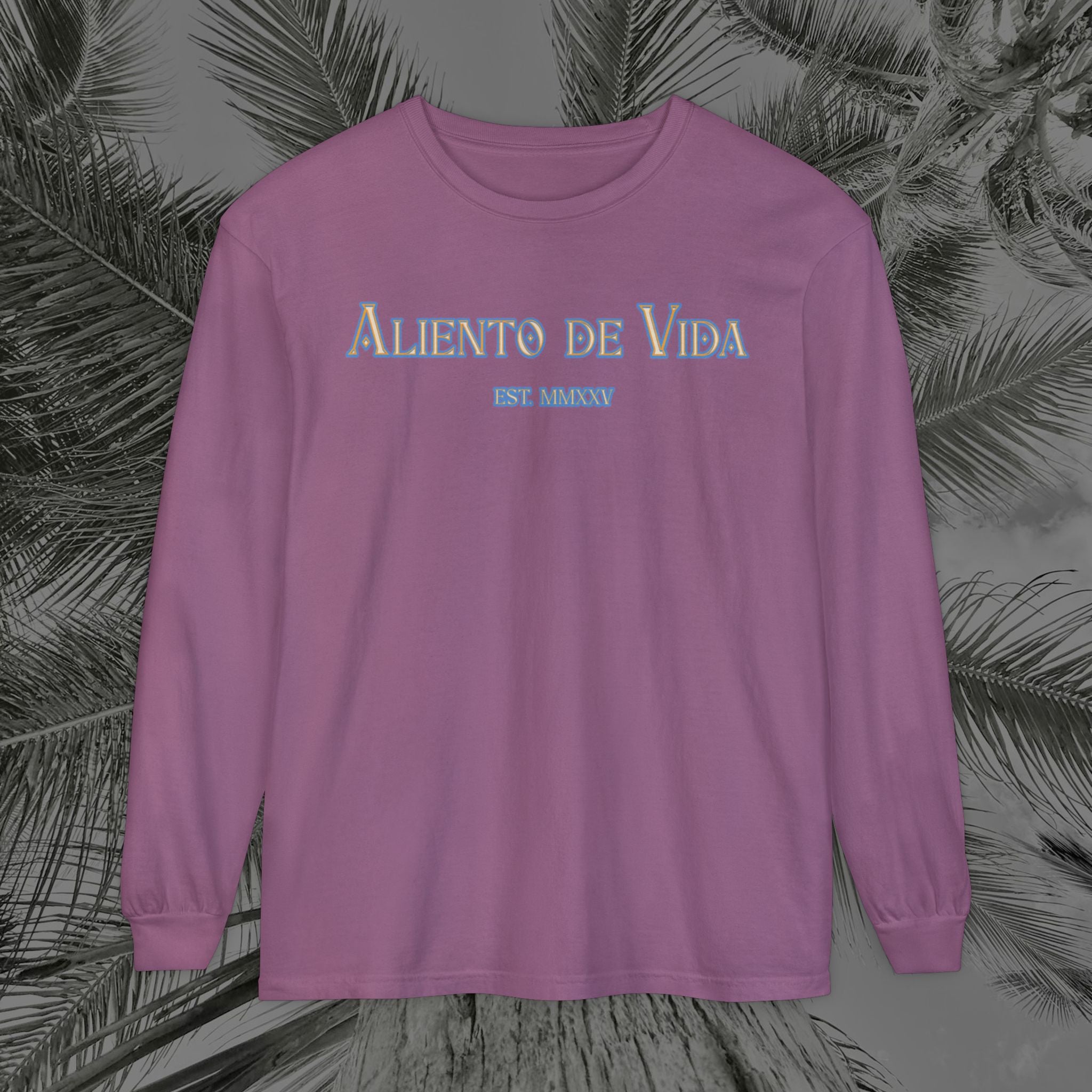 Ocean Motion - (UNISEX) Long Sleeve T-Shirt - Aliento de Vida