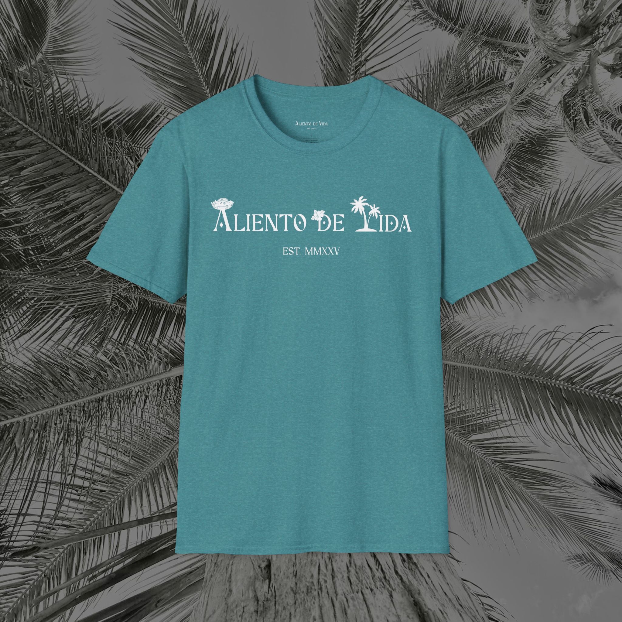 A Slice of Paradise - PR COLLECTION - (UNISEX) Soft style T-Shirt - Aliento De Vida