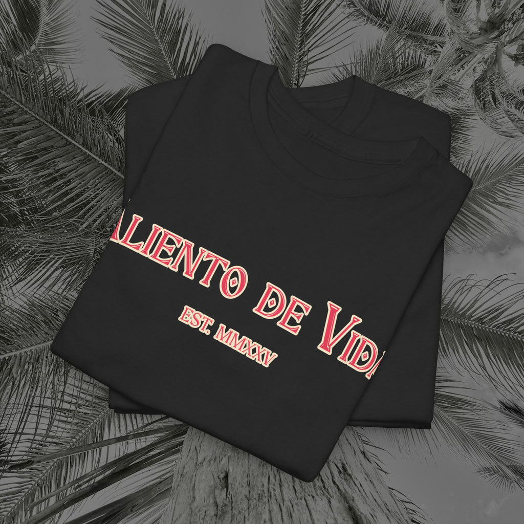 Breath Of Paradise - (UNISEX) Heavy Cotton T-Shirt - Back Design - Aliento De Vida