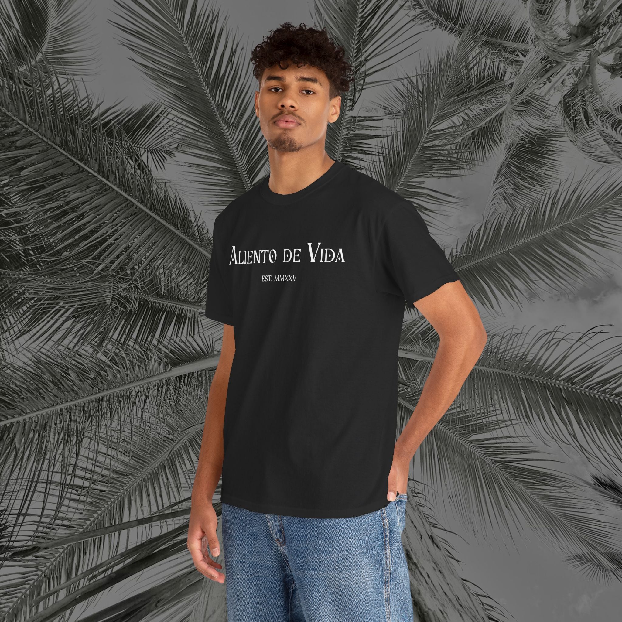 Resting Beach Face - (UNISEX) Heavy Cotton Tee - Aliento De Vida