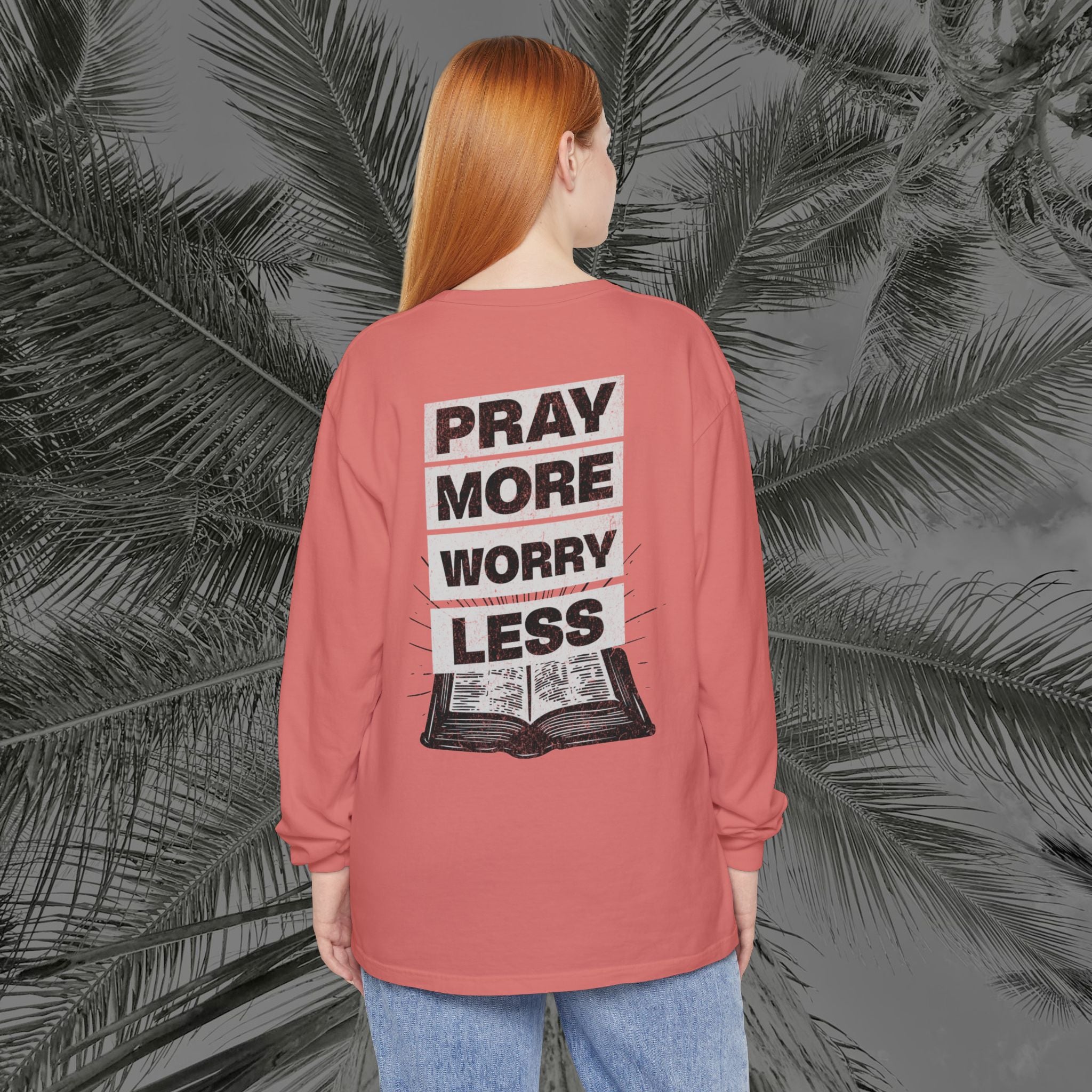 Peace Through Prayer - (UNISEX) Long Sleeve Shirt - Aliento De Vida