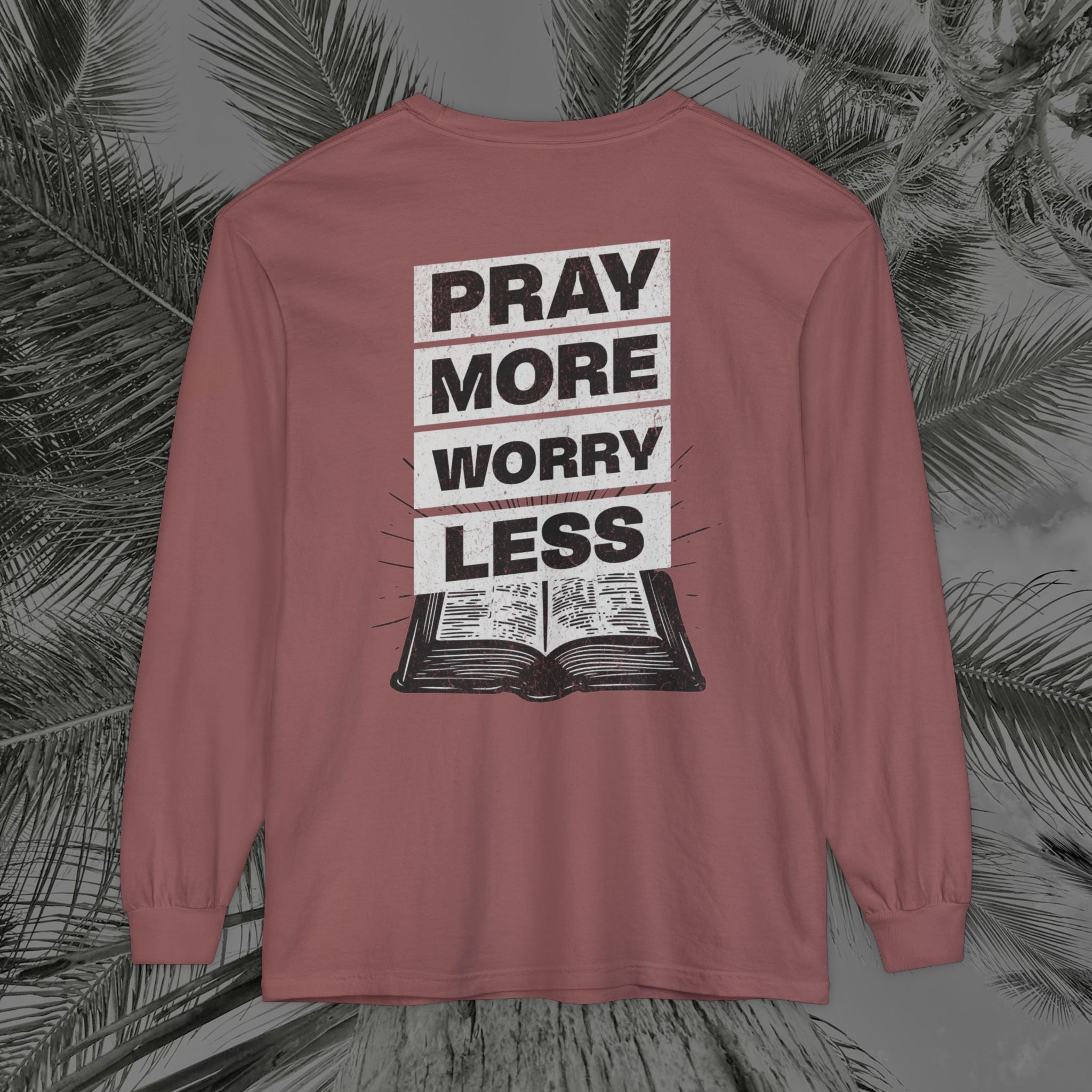 Peace Through Prayer - (UNISEX) Long Sleeve Shirt - Aliento De Vida