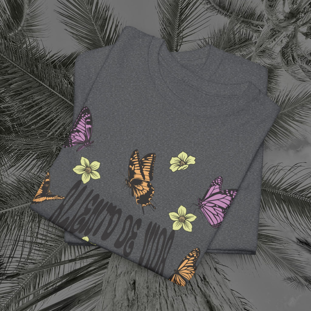Butterfly Effect - (UNISEX) Heavy Cotton T-Shirt - Aliento De Vida