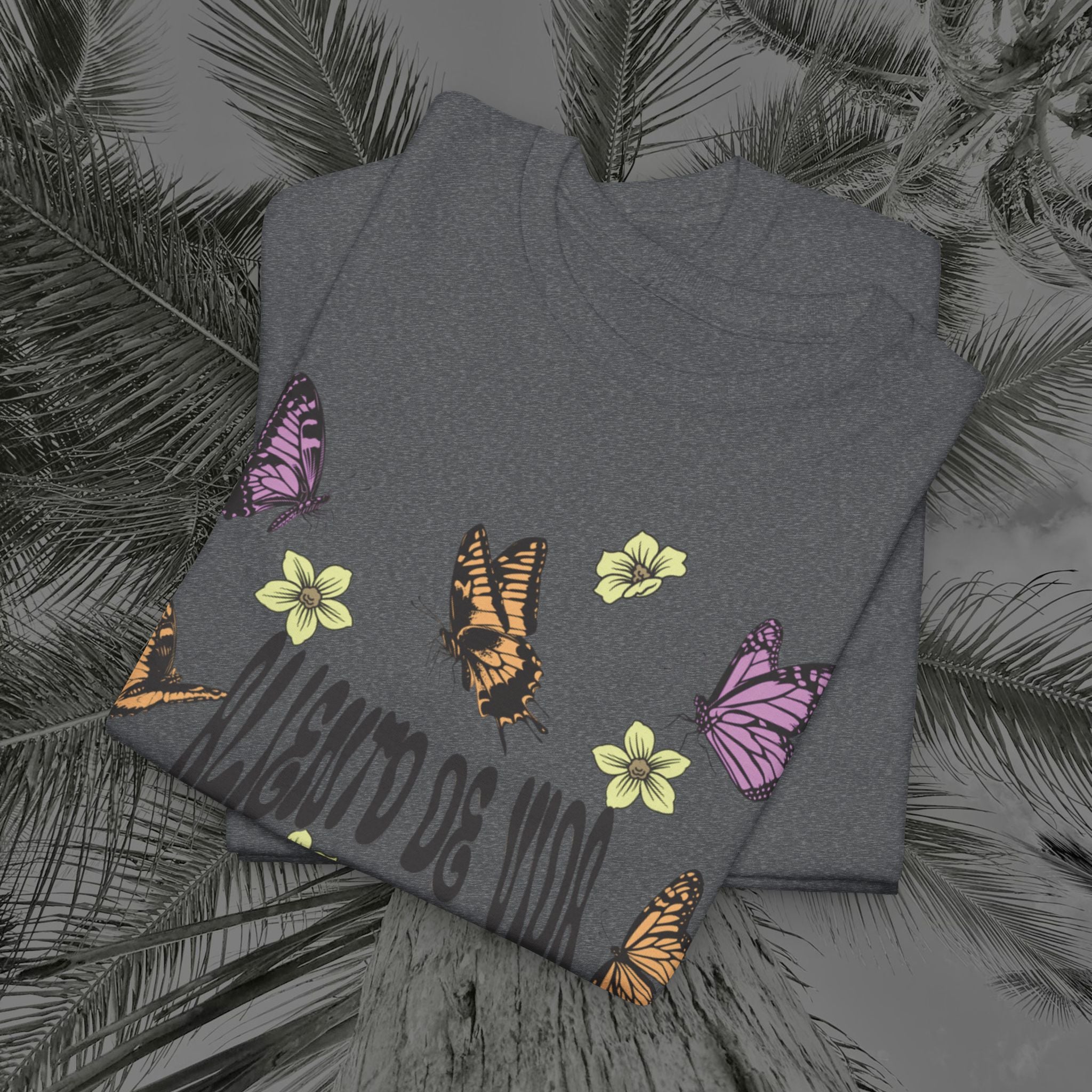 Butterfly Effect - (UNISEX) Heavy Cotton T-Shirt - Aliento De Vida