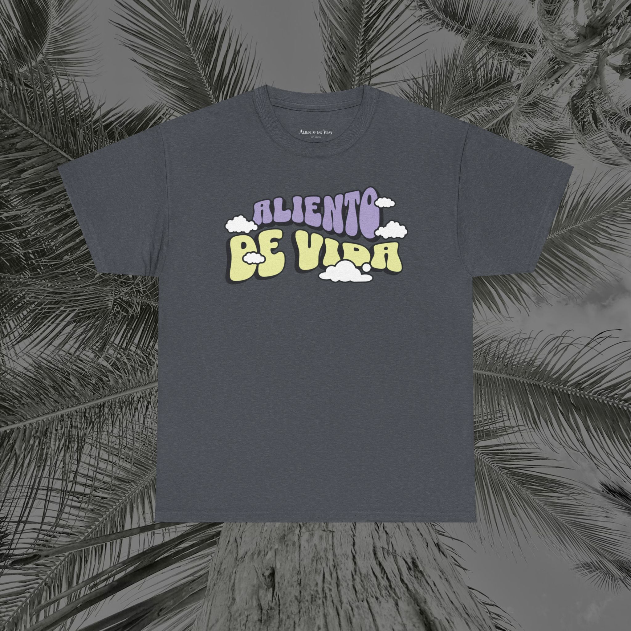 Clouds #1 - (UNISEX) Heavy Cotton T-Shirt - Aliento De Vida