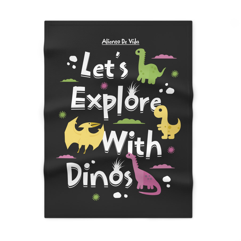 Jurassic Snuggles - Baby Blanket - Aliento De Vida