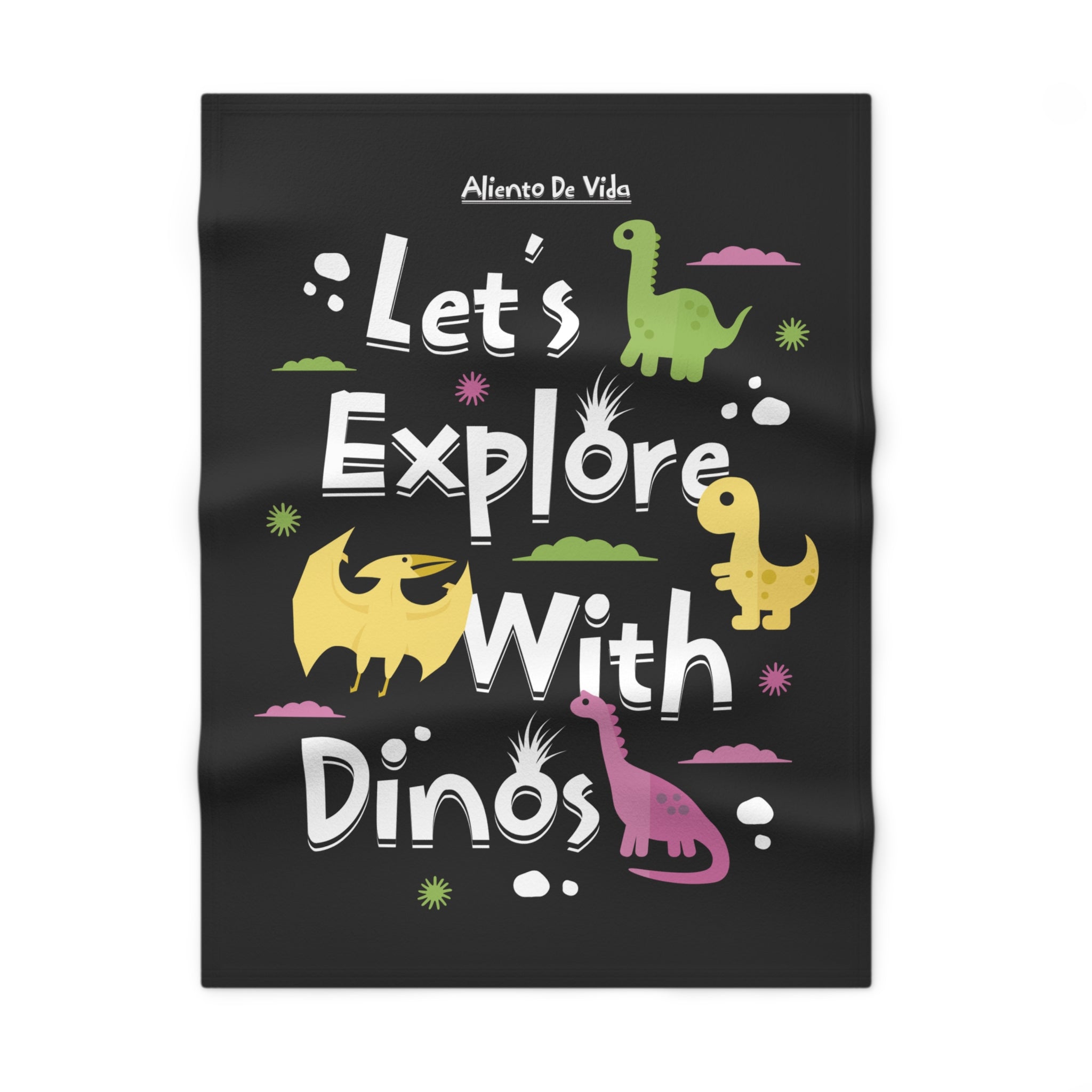 Jurassic Snuggles - Baby Blanket - Aliento De Vida