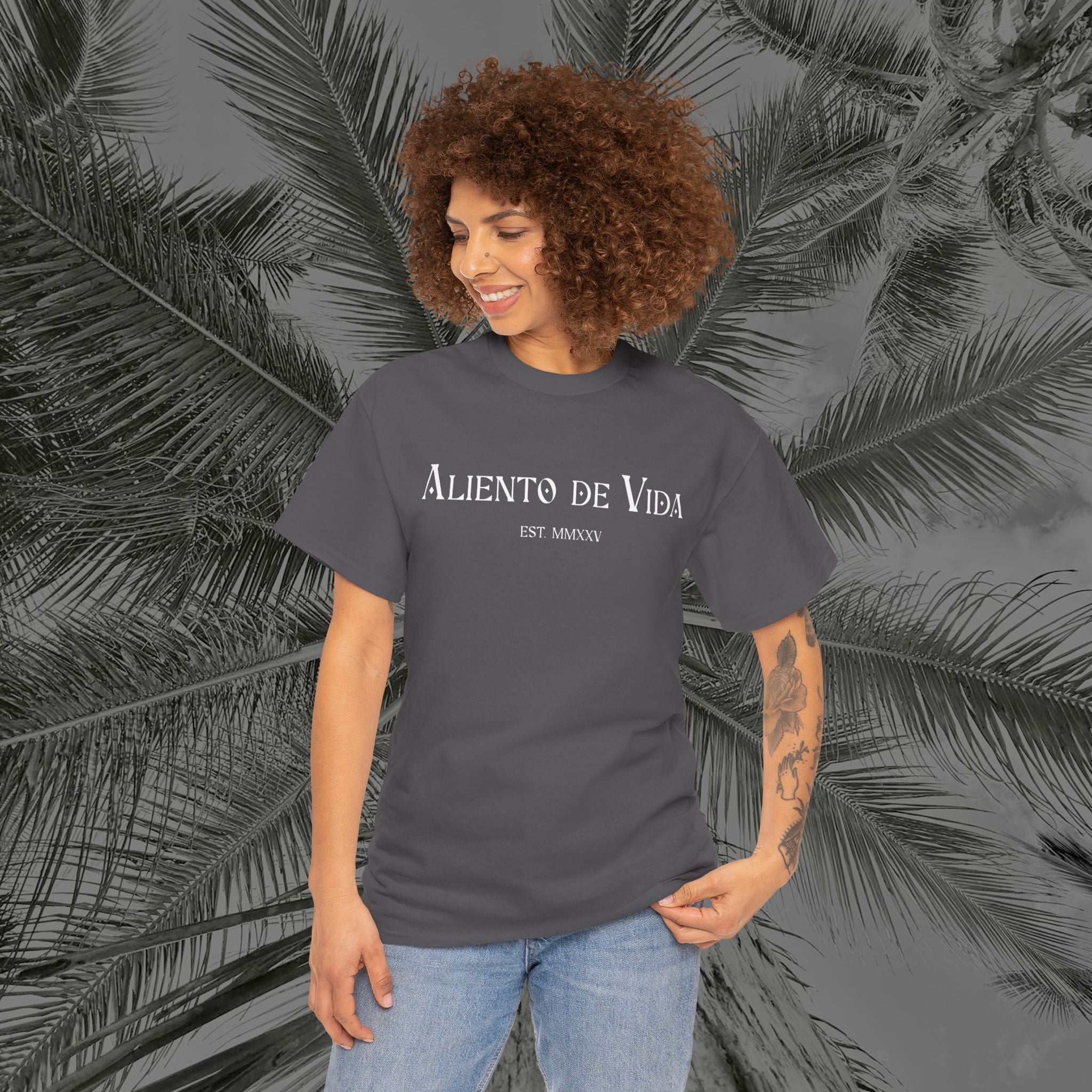 Roots Of Life - (UNISEX) Heavy Cotton Tee - Aliento De Vida