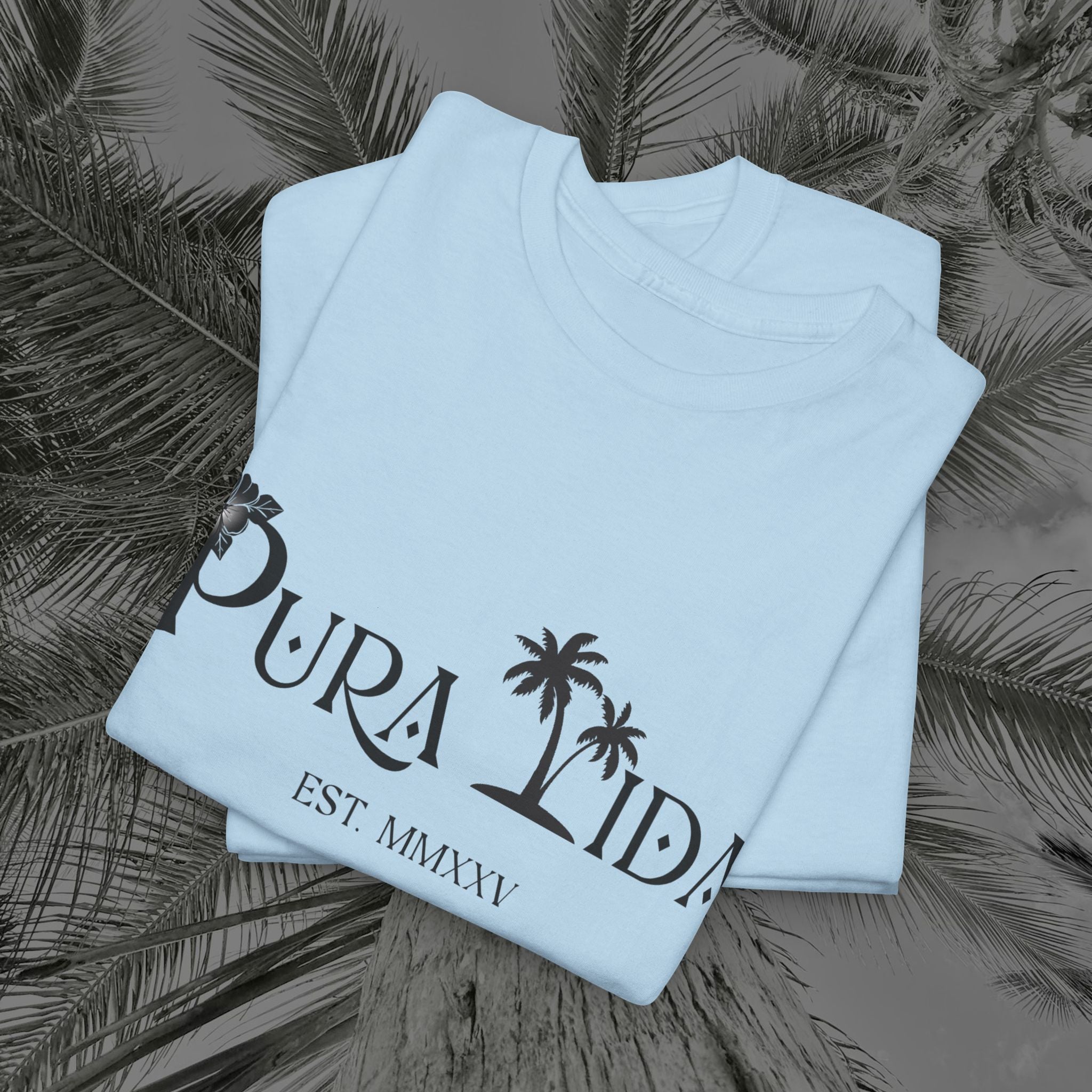 Isla Vibrante - PR COLLECTION - (UNISEX) Heavy Cotton Tee - Aliento De Vida