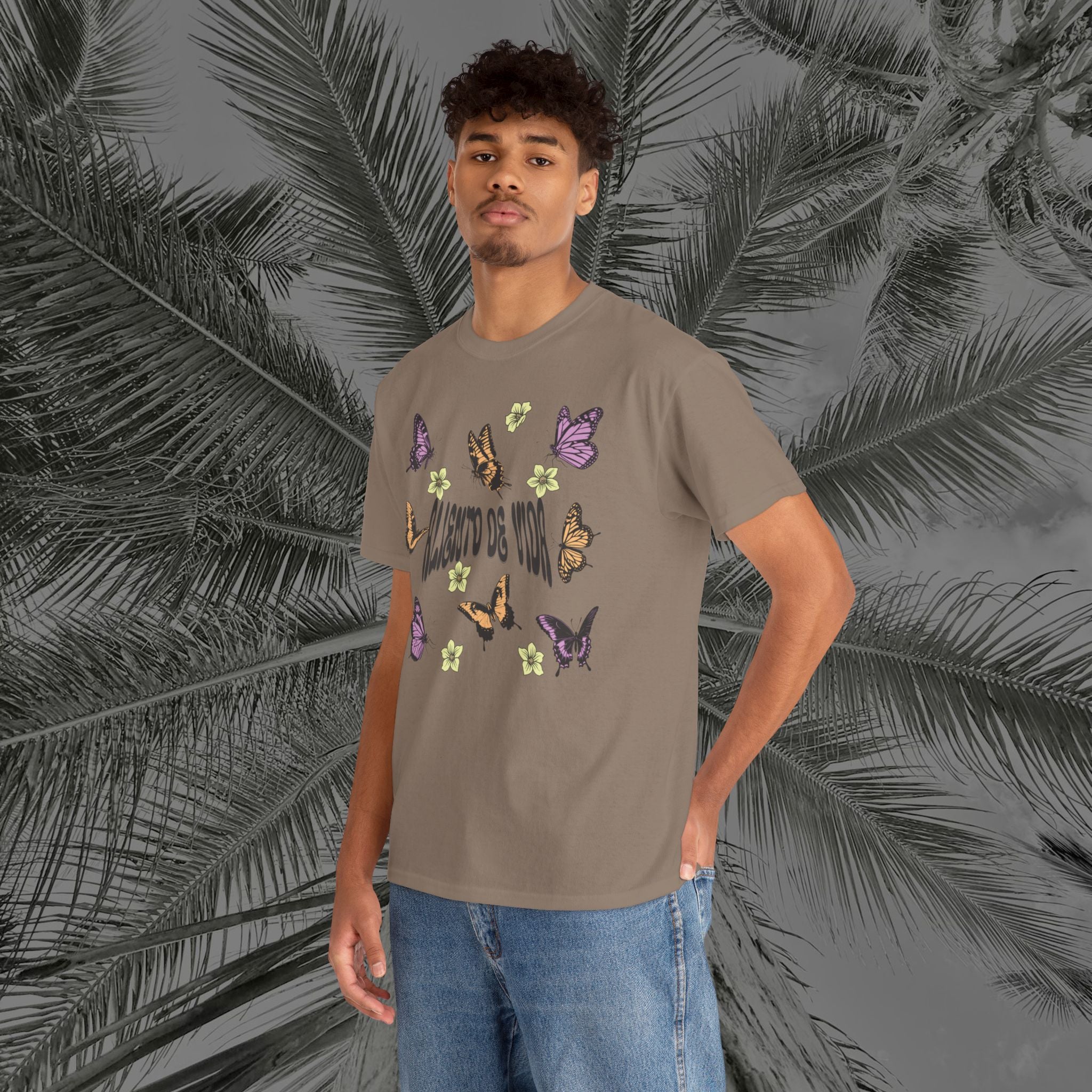 Butterfly Effect - (UNISEX) Heavy Cotton T-Shirt - Aliento De Vida