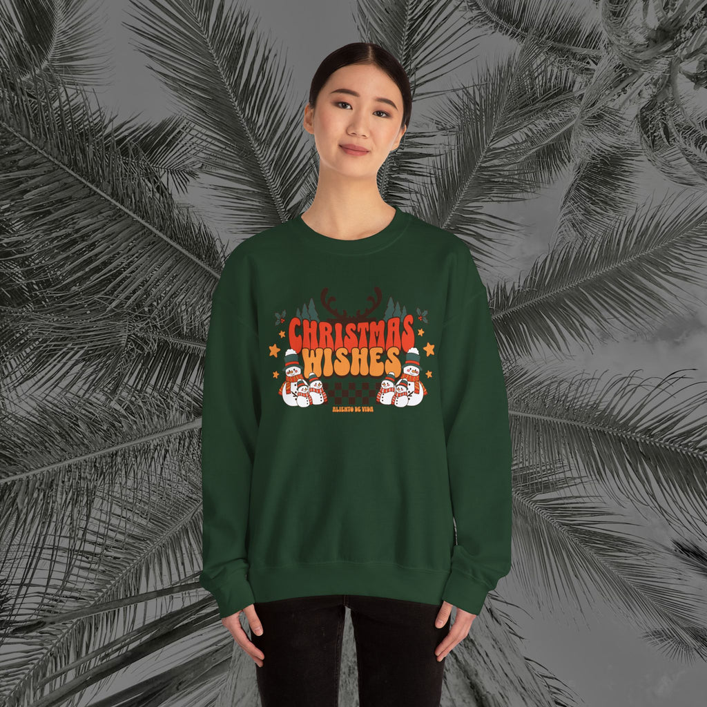 Chillin’ With My Snowmies - (UNISEX) Cozy Crewneck Sweatshirt - Aliento De Vida