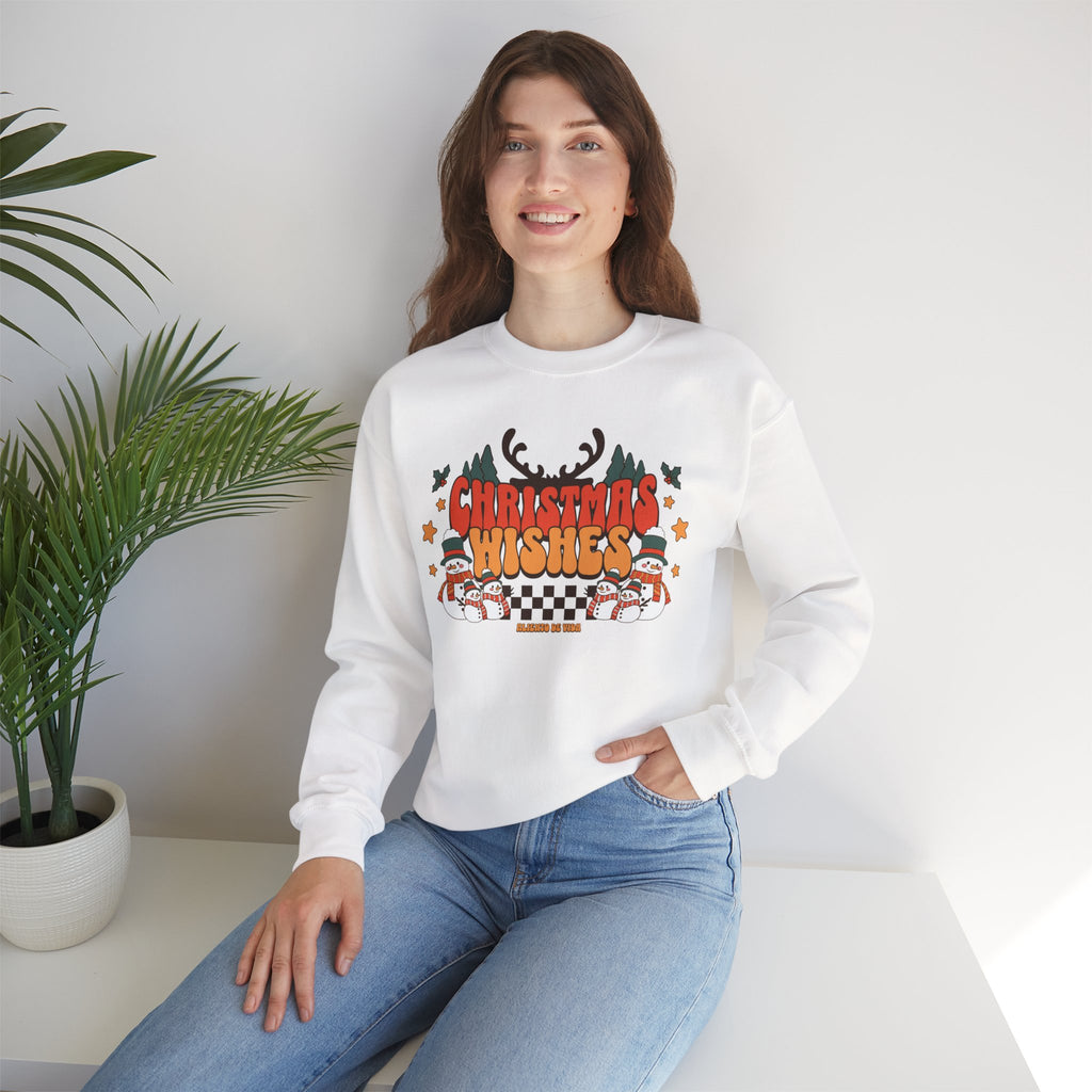 Chillin’ With My Snowmies - (UNISEX) Cozy Crewneck Sweatshirt - Aliento De Vida