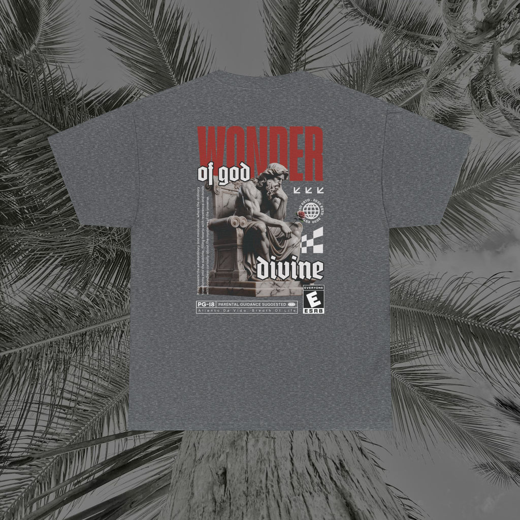 Throne of the Divine - (UNSEX) Heavy Cotton T-Shirt - Aliento De Vida