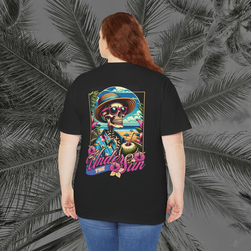 Resting Beach Face - (UNISEX) Heavy Cotton Tee - Aliento De Vida