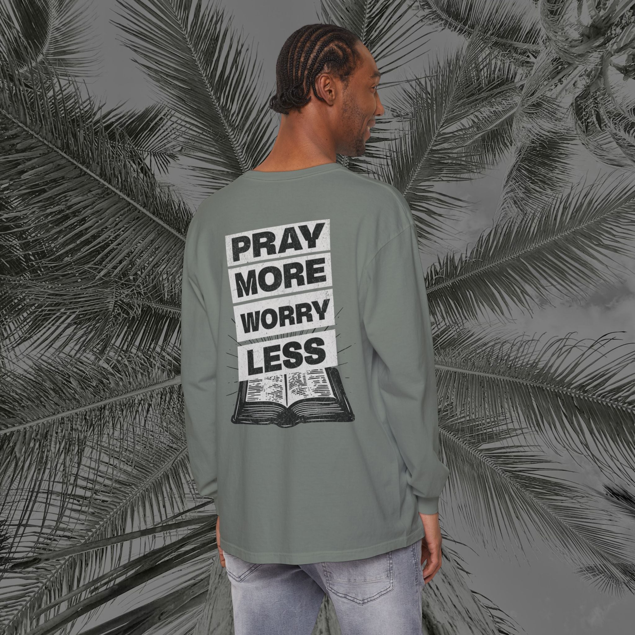 Peace Through Prayer - (UNISEX) Long Sleeve Shirt - Aliento De Vida