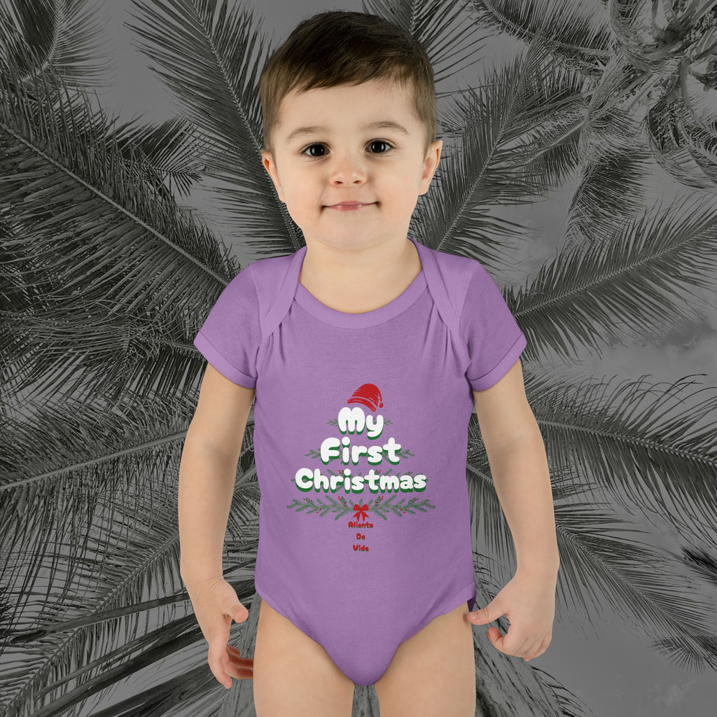 Tiny Claus in Training - (UNISEX) Baby Bodysuit / Infant Onesie - Aliento De Vida