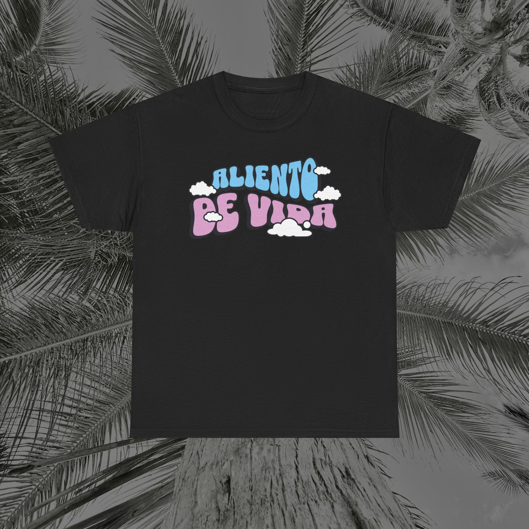 Clouds #3 - (UNISEX) Heavy Cotton T-Shirt - Aliento De Vida