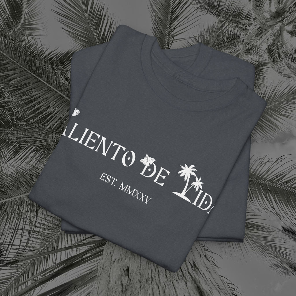 Crack Open A Unique Medalla - PR COLLECTION - (UNISEX) Heavy Cotton Tee - Aliento De Vida