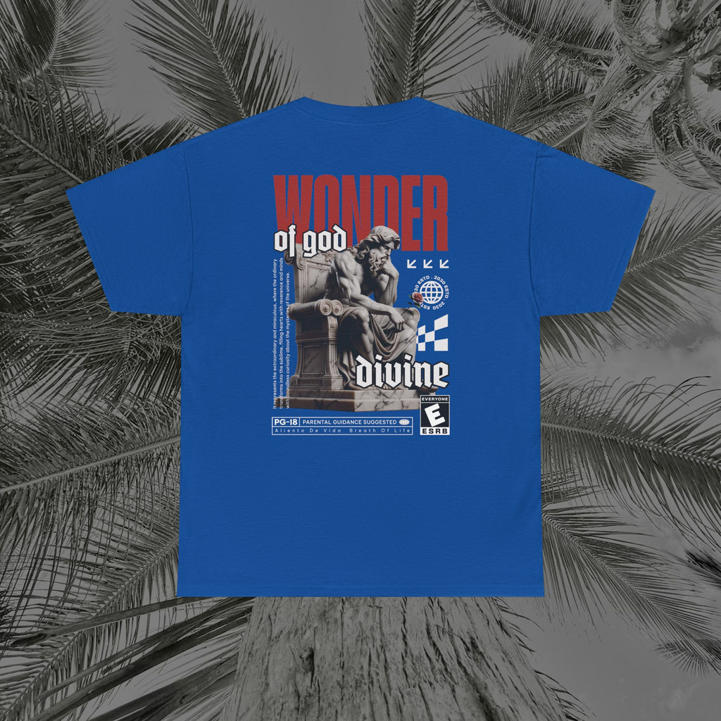 Throne of the Divine - (UNSEX) Heavy Cotton T-Shirt - Aliento De Vida