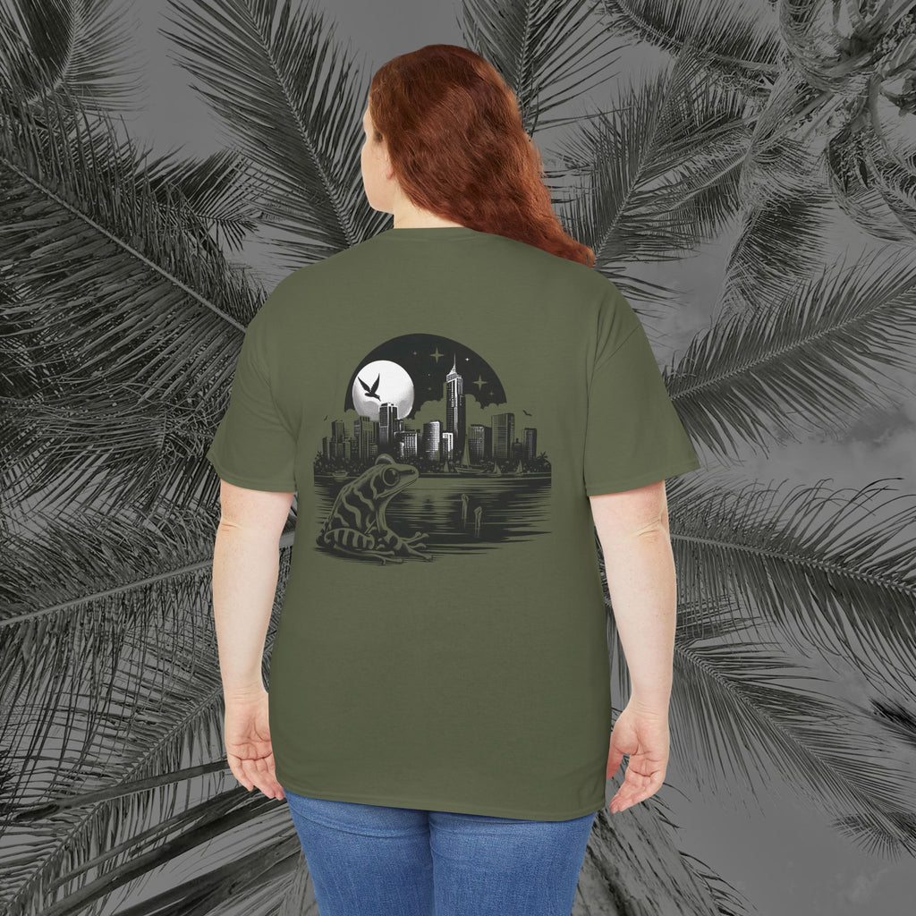 Urban Amphibian - (UNISEX) Heavy Cotton Tee - Aliento De Vida