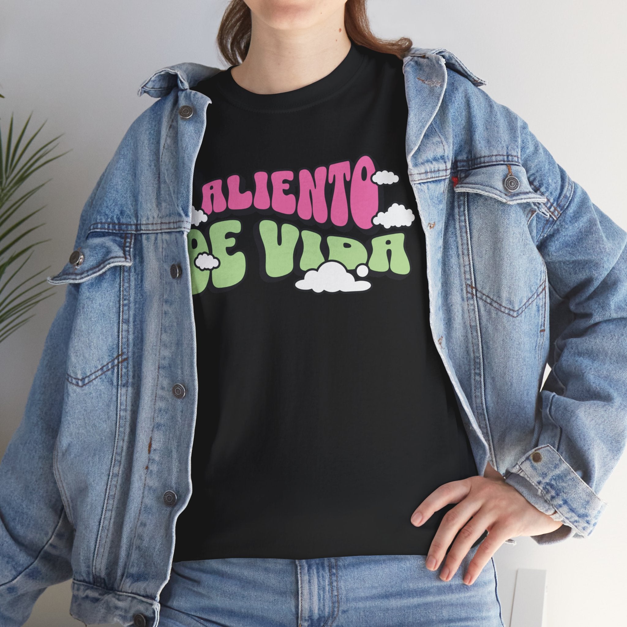 Clouds #2 - (UNISEX) Heavy Cotton T-Shirt - Aliento De Vida