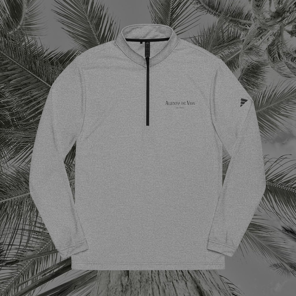 Adidas® Quarter-Zip Pullover - Embroidery for Active Lifestyle - (UNISEX) - Aliento De Vida
