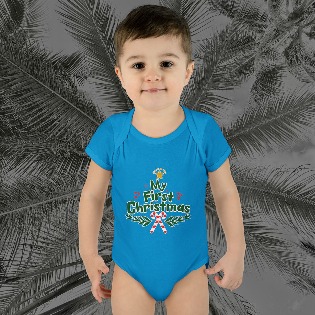 Tiny Tree Topper - (UNISEX) Baby Bodysuit / Infant Onesie - Aliento De Vida