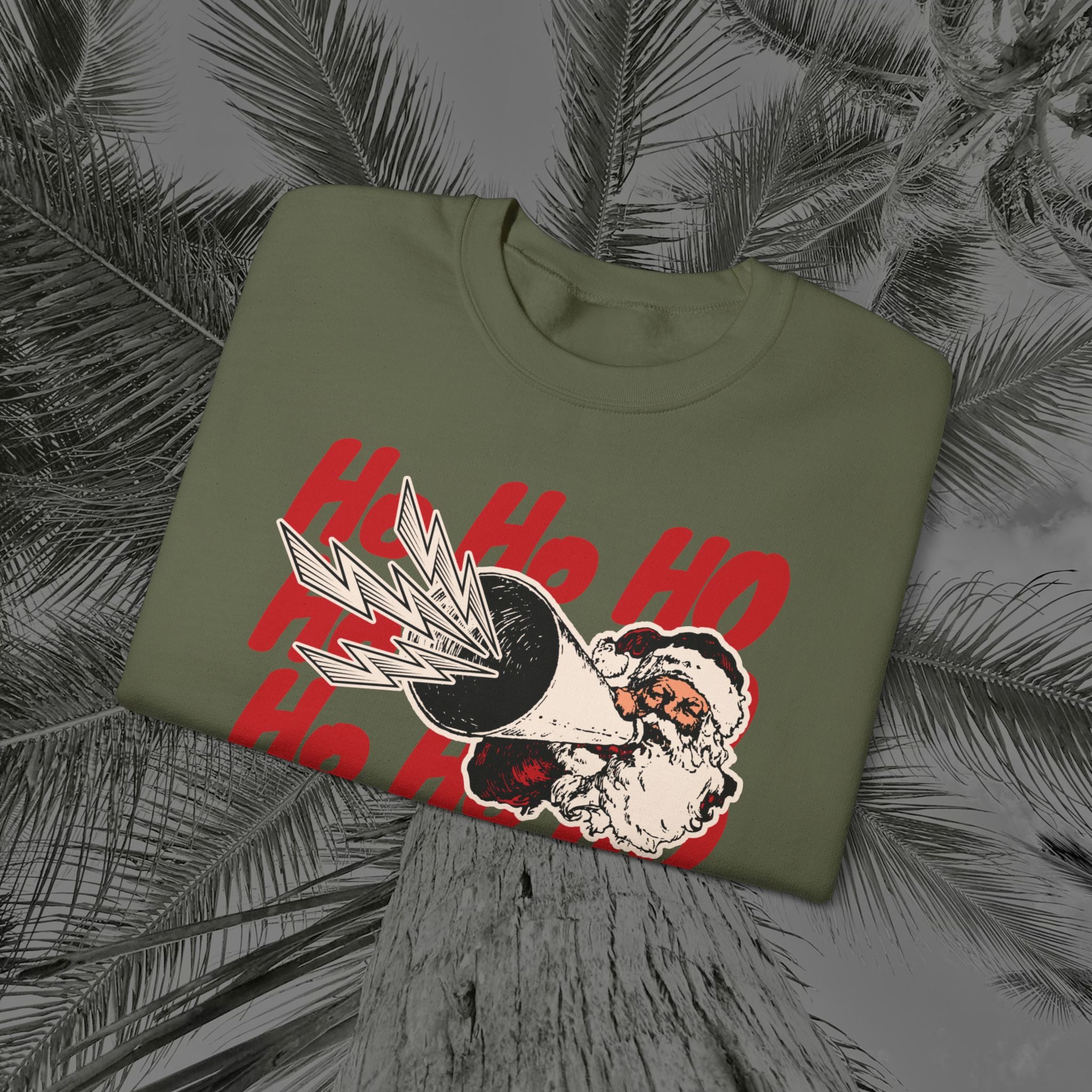 Ho Ho Ho’ Holiday Season - (UNISEX) Cozy Crewneck Sweatshirt - Aliento De Vida