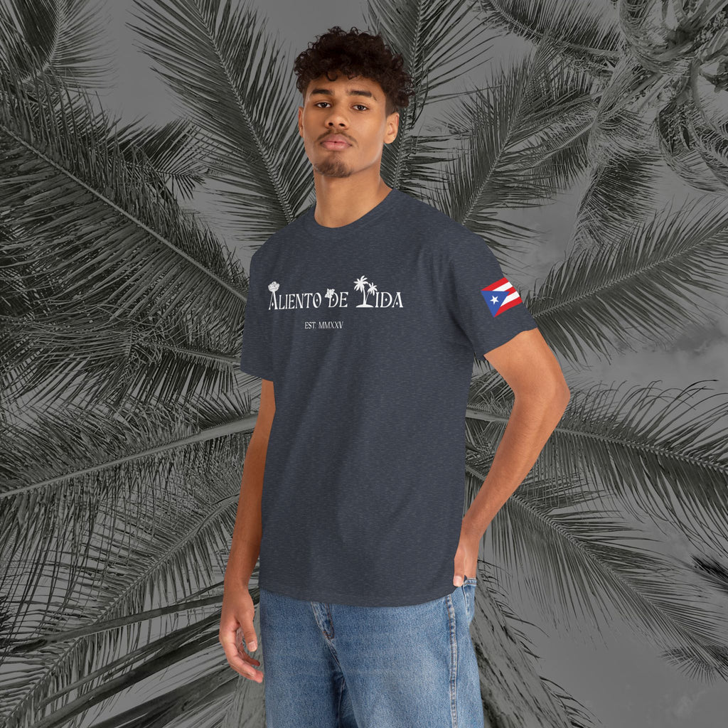 Island Cruiser - PR COLLECTION - (UNISEX) Heavy Cotton Tee - Aliento De Vida