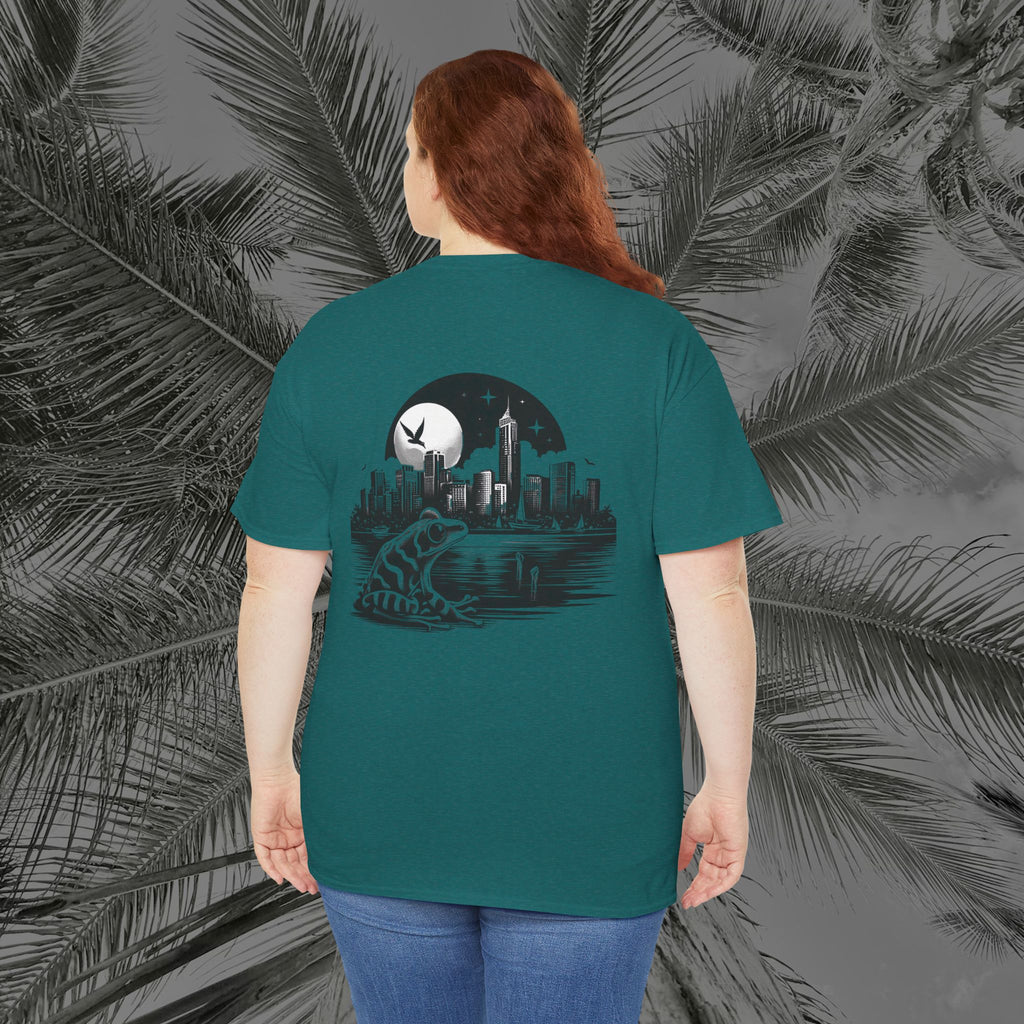 Urban Amphibian - (UNISEX) Heavy Cotton Tee - Aliento De Vida