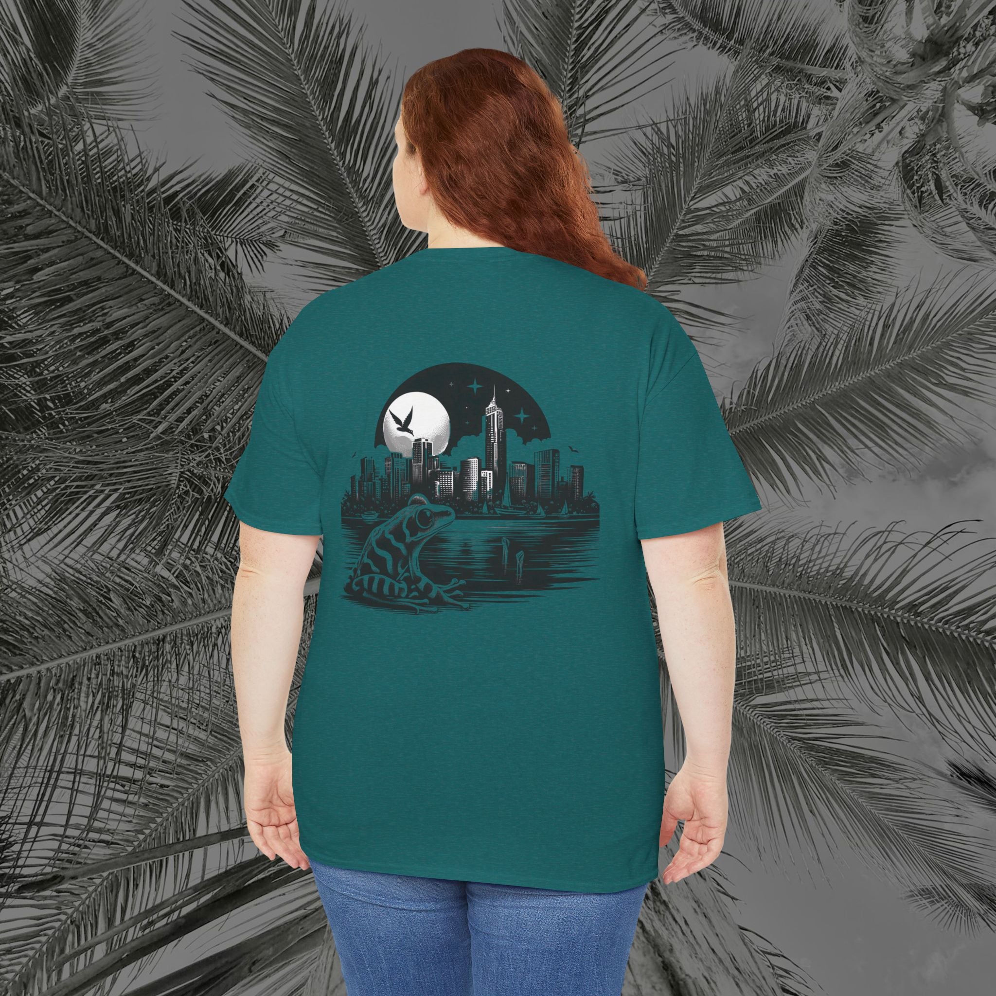 Urban Amphibian - (UNISEX) Heavy Cotton Tee - Aliento De Vida