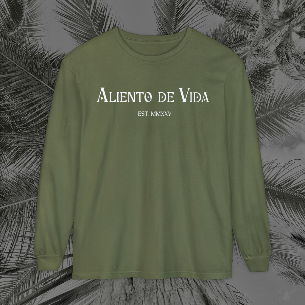 Throne of the Divine - (UNISEX) Long Sleeve Shirt - Aliento De Vida