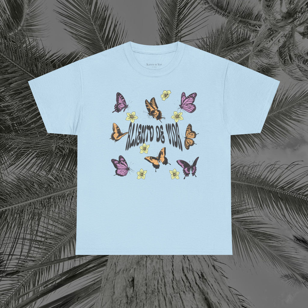 Butterfly Effect - (UNISEX) Heavy Cotton T-Shirt - Aliento De Vida