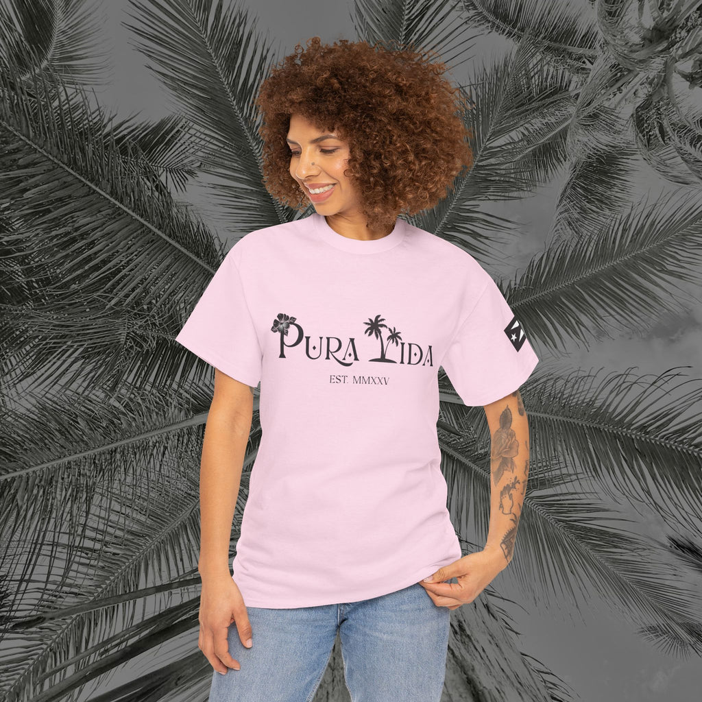 Isla Vibrante - PR COLLECTION - (UNISEX) Heavy Cotton Tee - Aliento De Vida