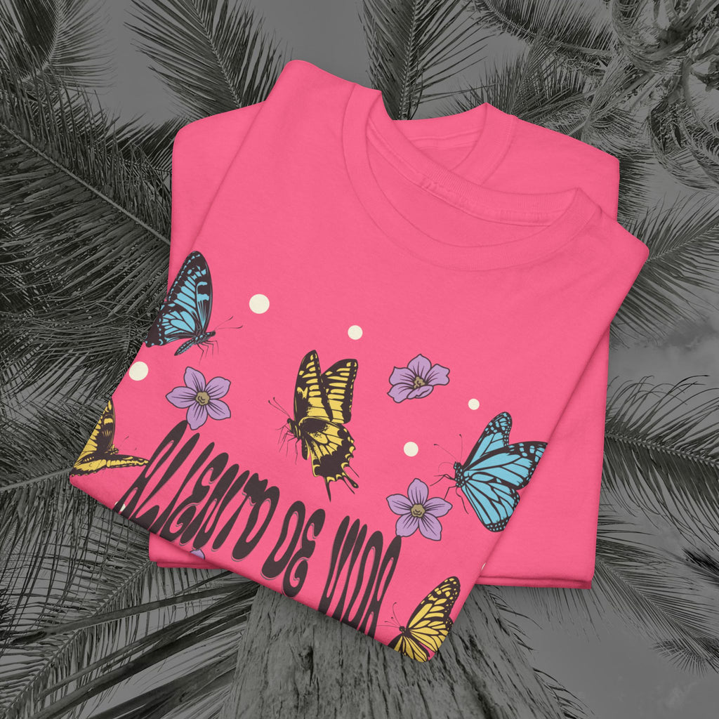 Butterfly Effect #2 - (UNISEX) Heavy Cotton T-Shirt - Aliento De Vida