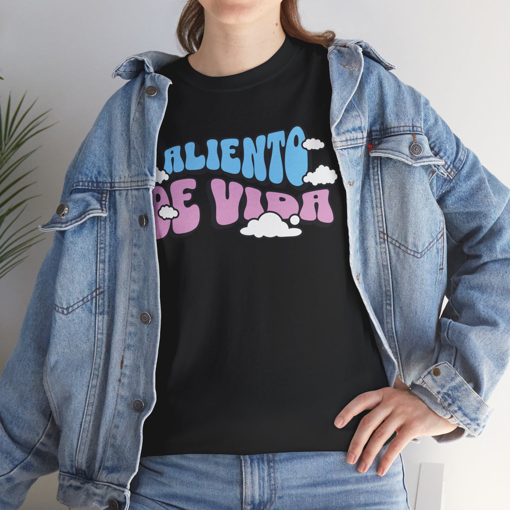 Clouds #3 - (UNISEX) Heavy Cotton T-Shirt - Aliento De Vida