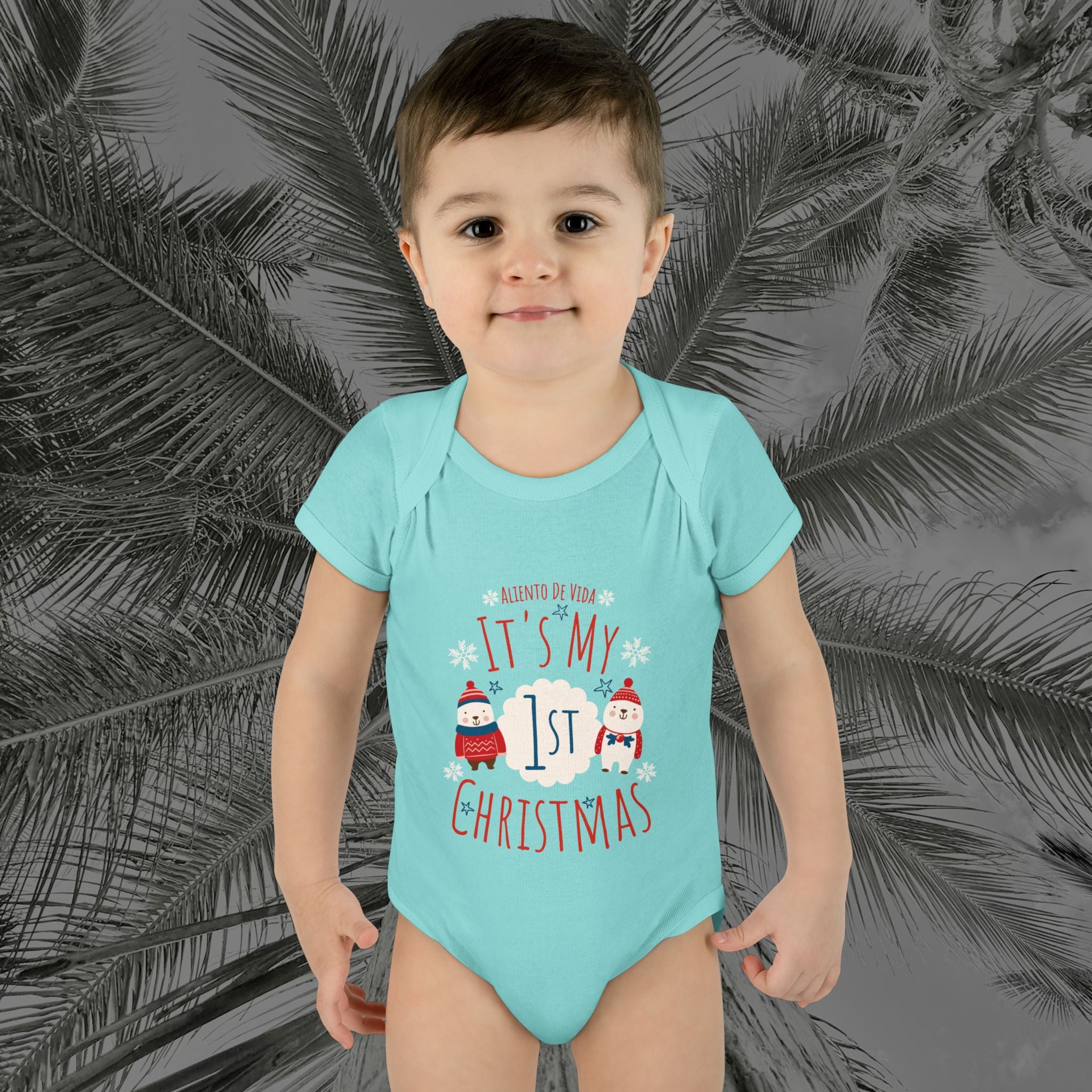 Little North Pole Newbie - (UNISEX) Baby Bodysuit / Infant Onesie - Aliento De Vida